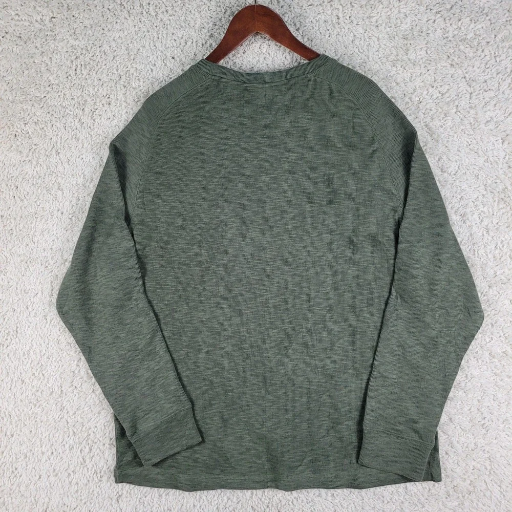 Eddie Bauer Double Knit Crew Mens XXL Forest Night Green NWT EB002261 Sweatshirt - Picture 4 of 14